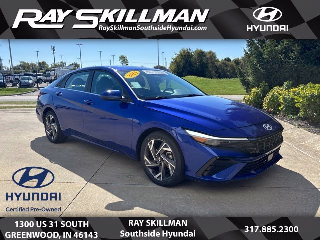Used 2025 Intense Blue Hyundai SEL Convenience image 1