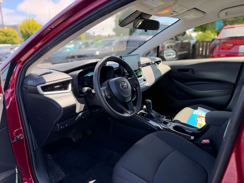 Certified Used 2022 Red Toyota LE image 6