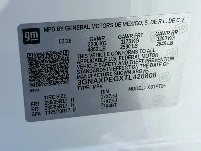 New 2026 Summit White Chevrolet LT image 12