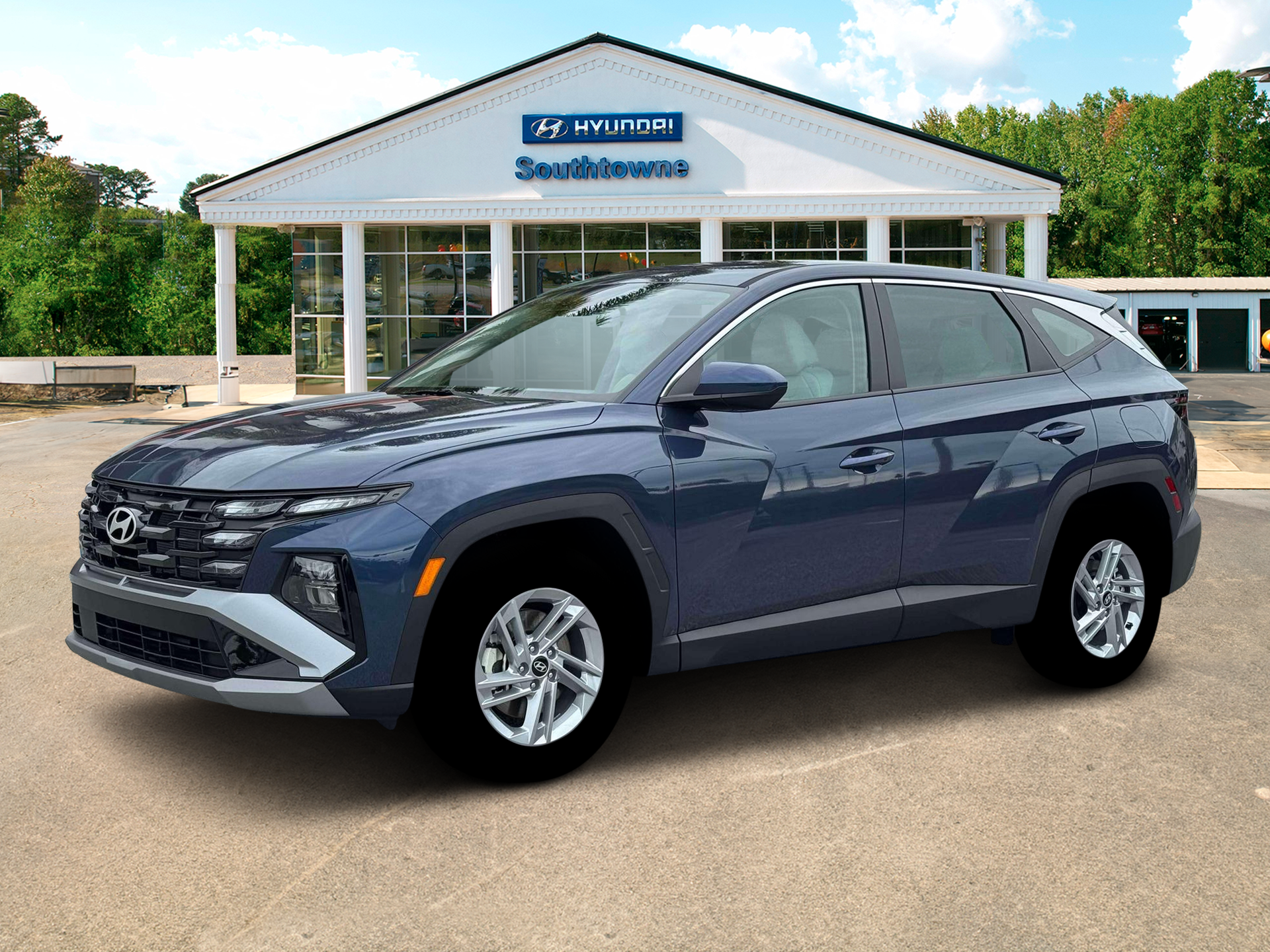 New 2026 Blue Hyundai SE FWD image 2
