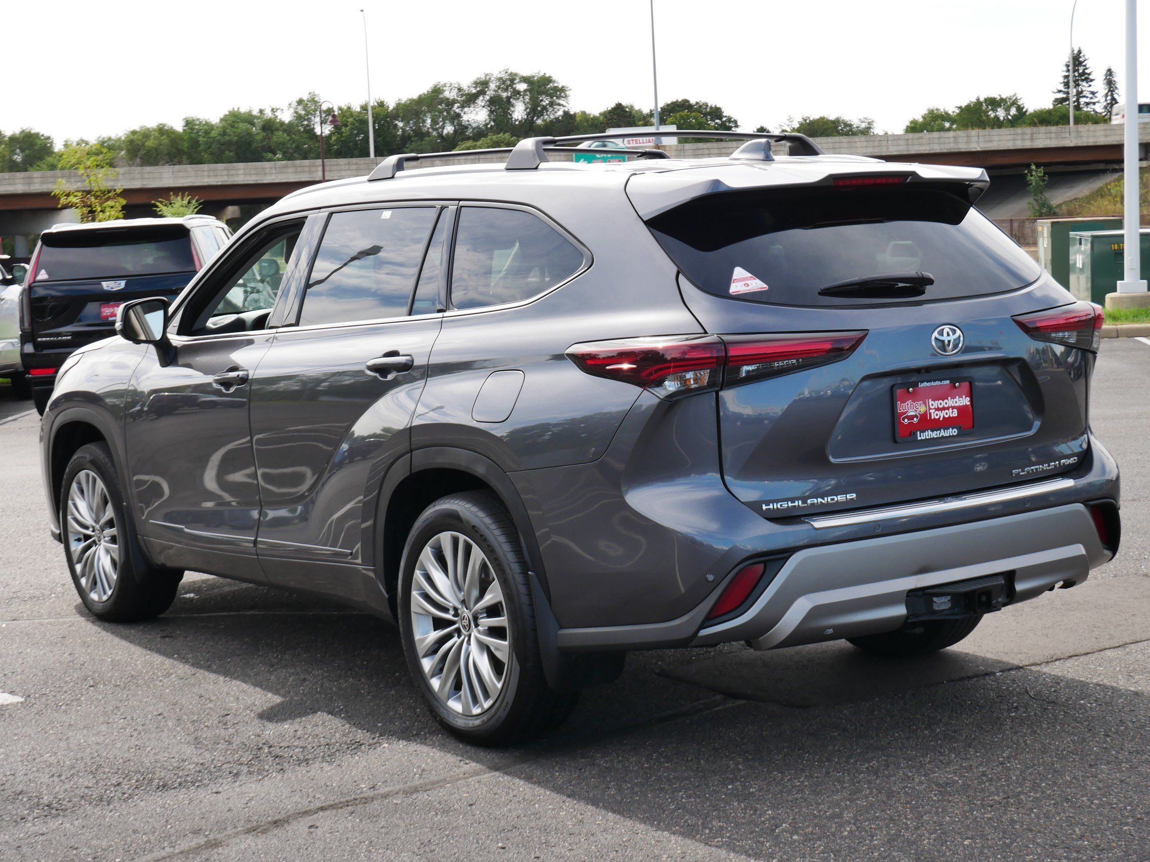 Certified Used 2025 Magnetic Gray Metallic Toyota Platinum image 5