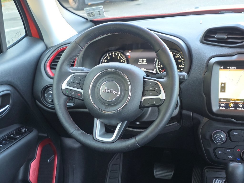 Used 2021 Omaha Orange Clear Coat Jeep Trailhawk image 26