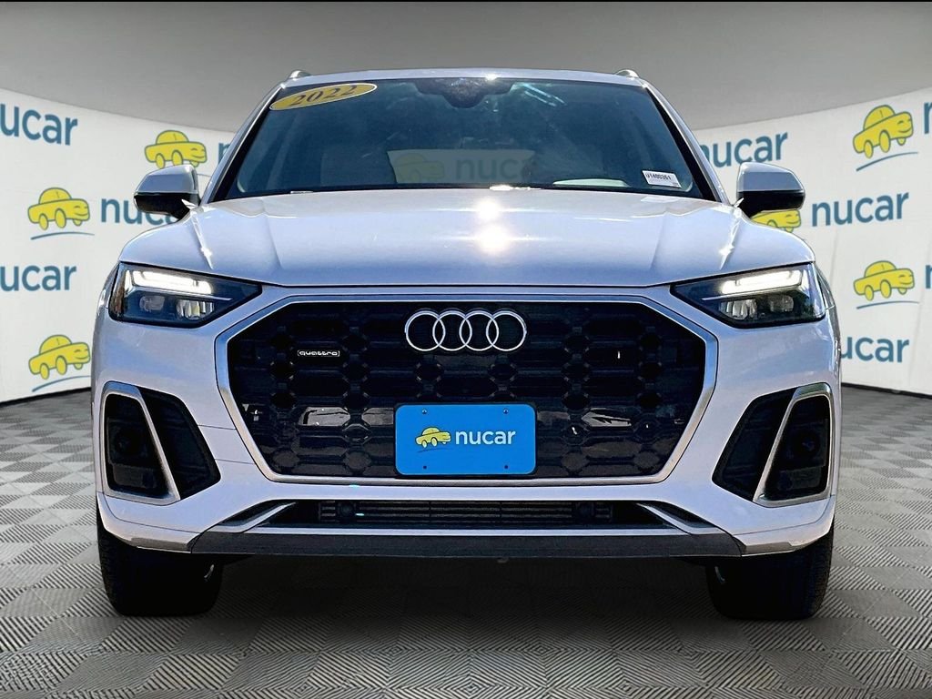 Used 2022 White Audi 45 S line Premium image 2