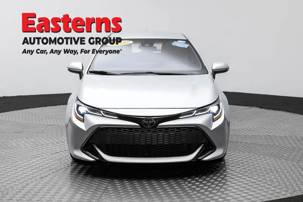Used 2021 Silver Toyota SE image 2