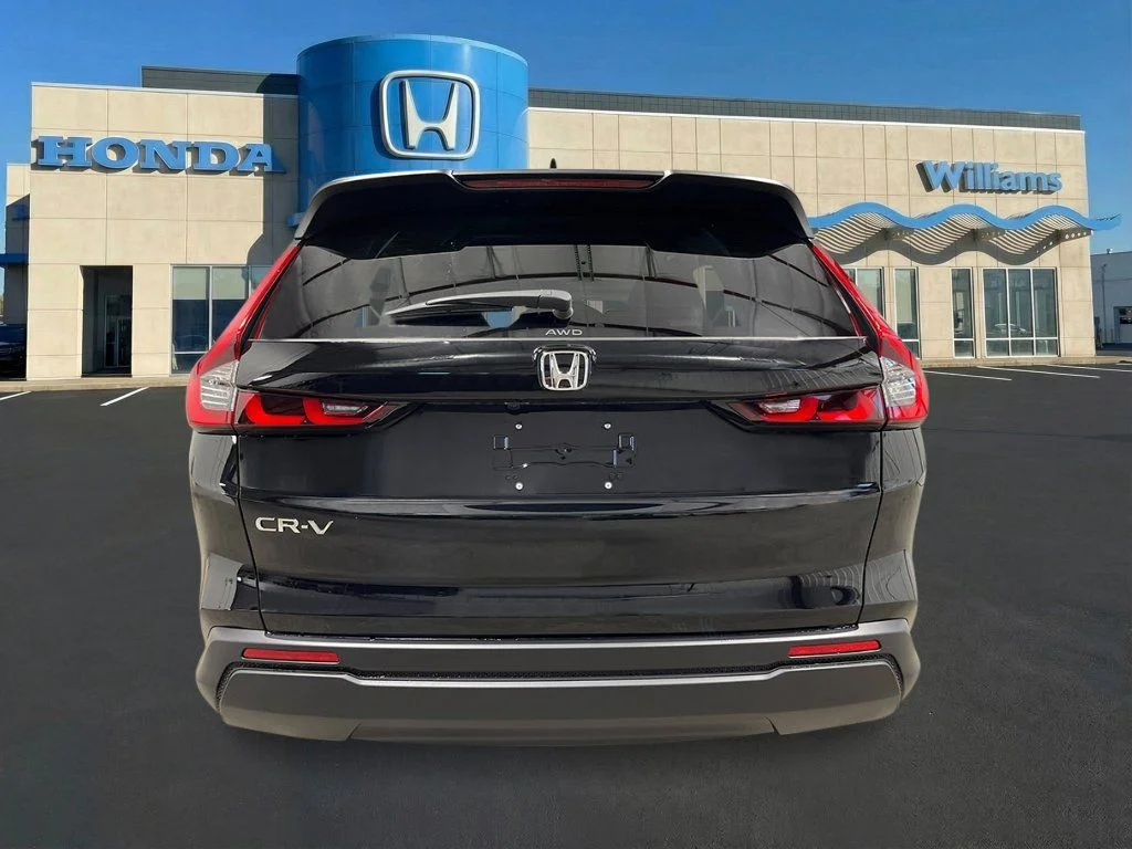 New 2026 Crystal Black Pearl Honda AWD EX image 4