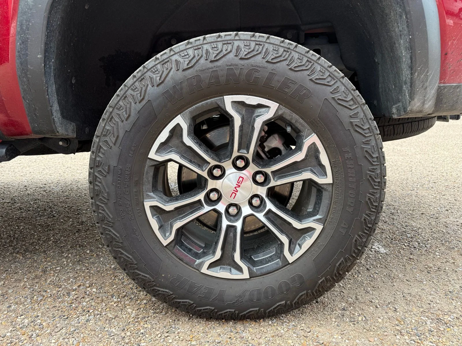 Used 2025 Red GMC AT4 image 14