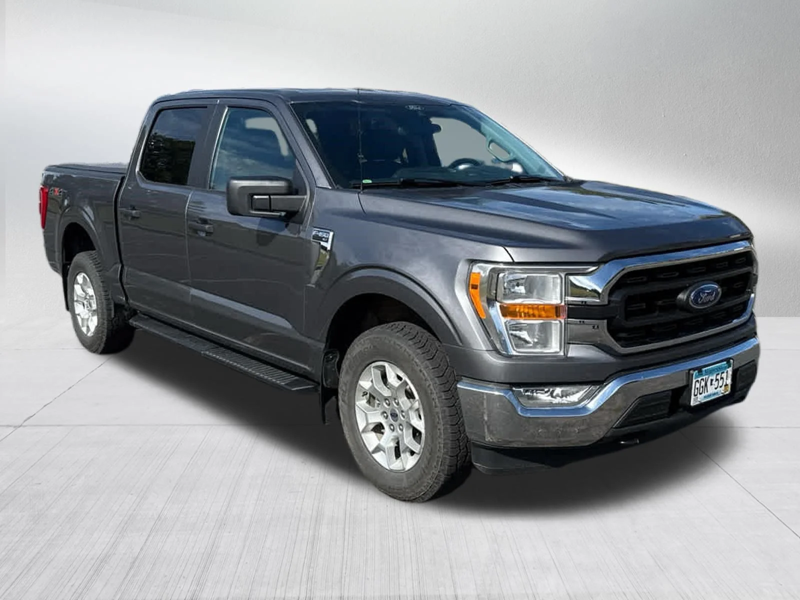 Used 2021 Carbonized Gray Metallic Ford XLT image 2