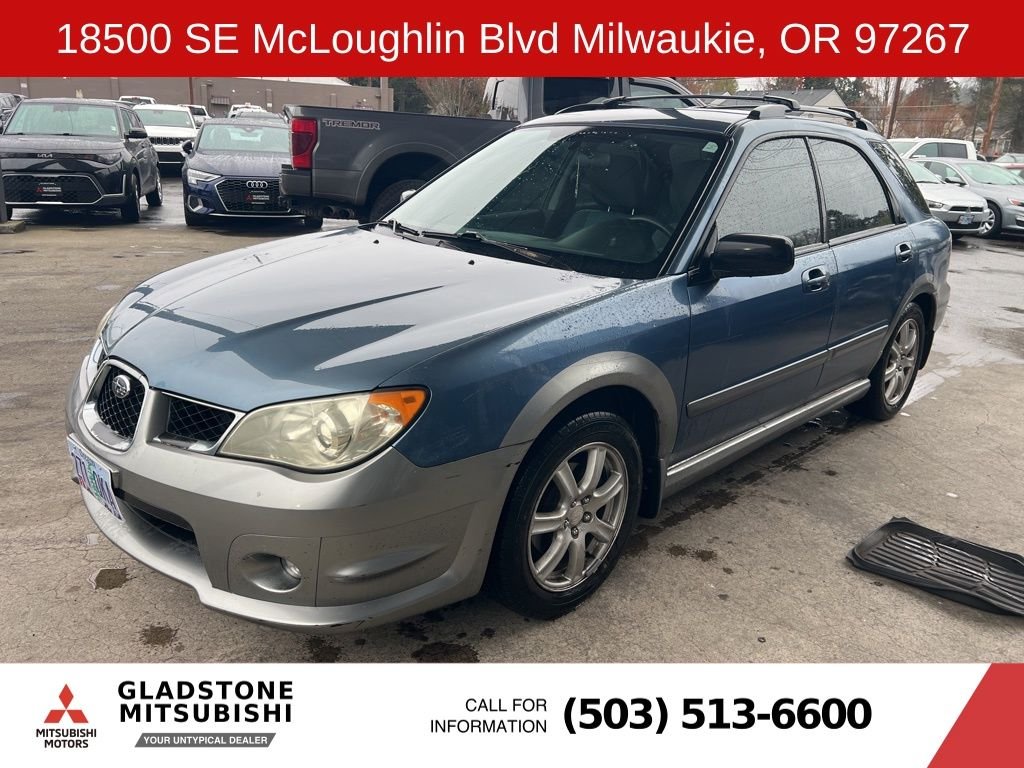 Used 2007 Newport Blue Pearl Subaru Outback Sport image 2