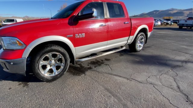 Used 2014 Flame Red Clearcoat Ram Laramie image 4