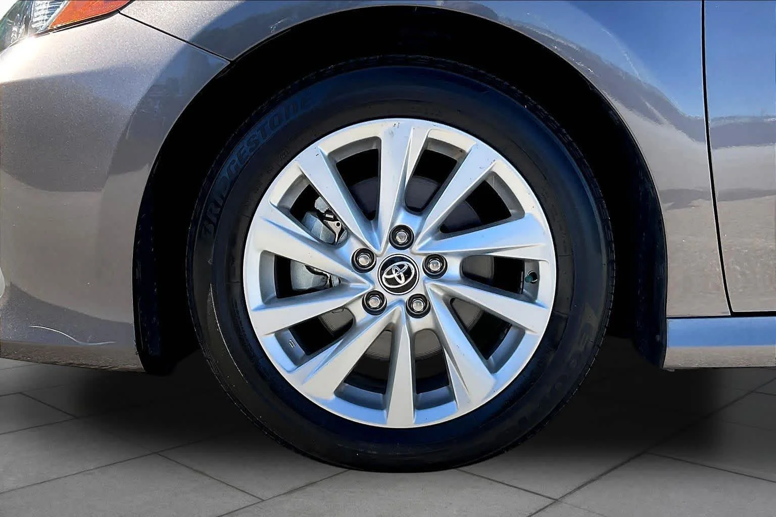 Used 2024 Predawn Gray Mica Toyota LE image 11