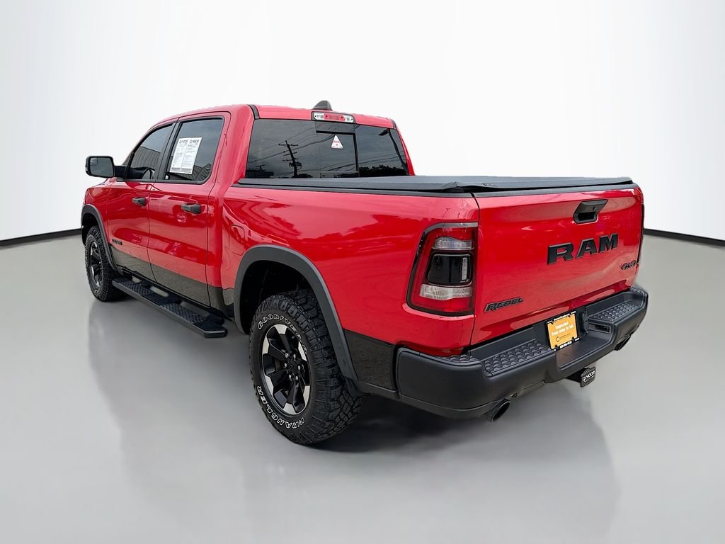 Used 2024 Flame Red Clearcoat Ram Rebel image 6