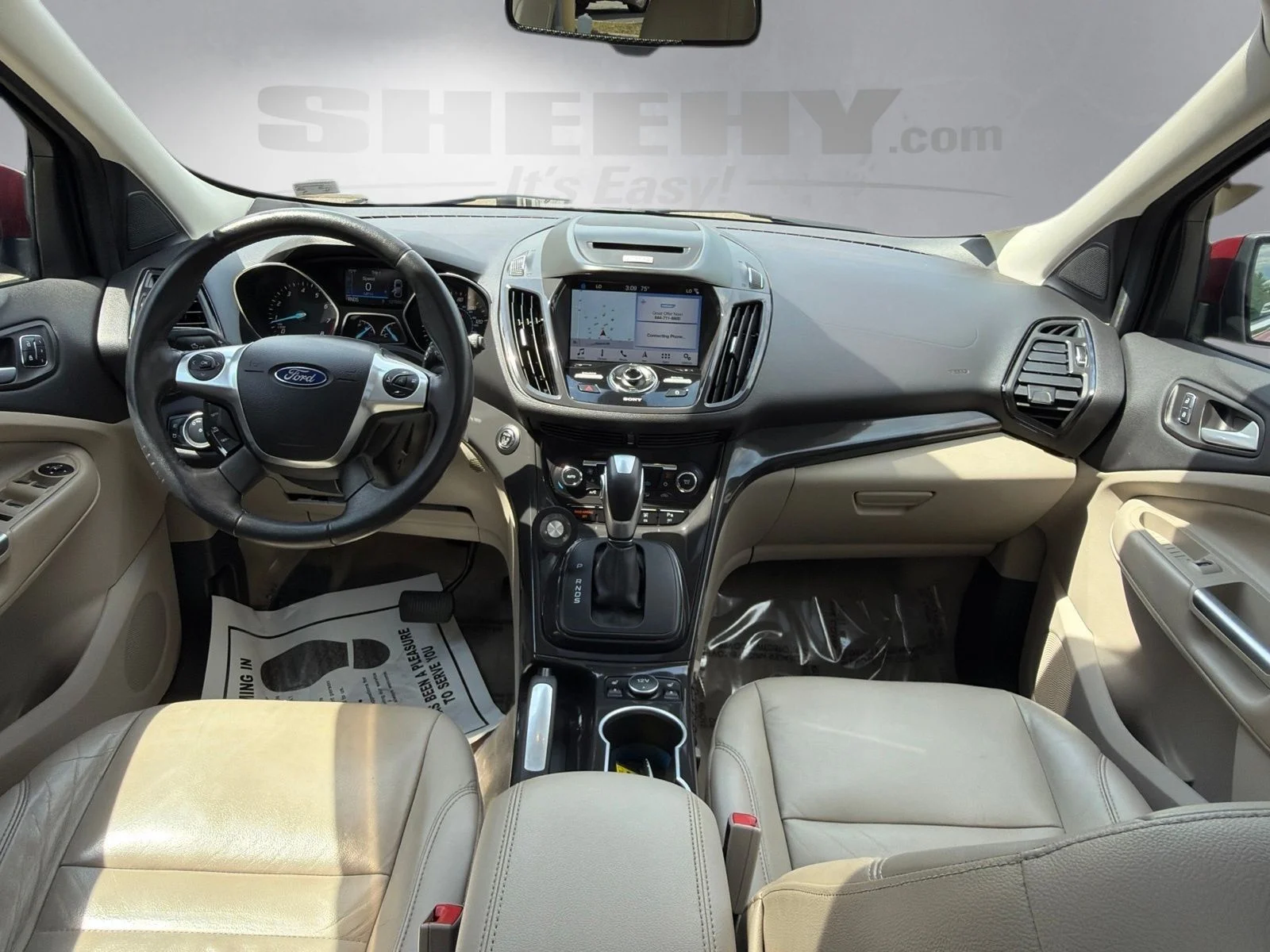 Used 2016 Red Ford Titanium image 3