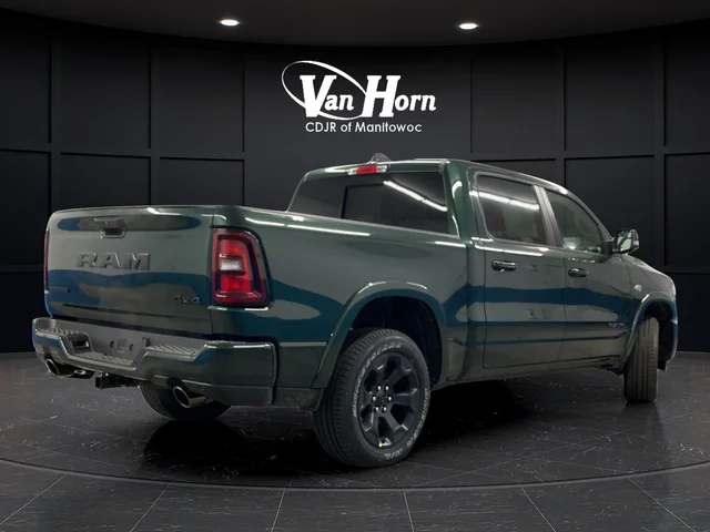 New 2026 Serrano-Green Metallic Exterior Paint RAM Big Horn/Lone Star image 7
