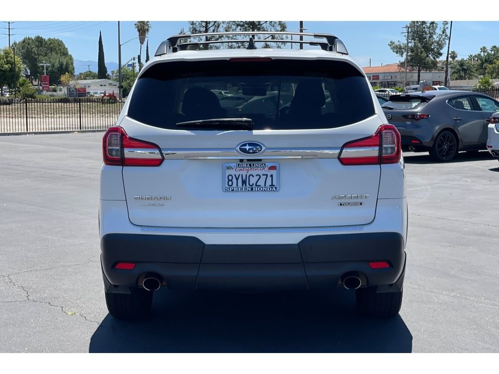 Used 2021 Crystal White Pearl Subaru Touring image 4