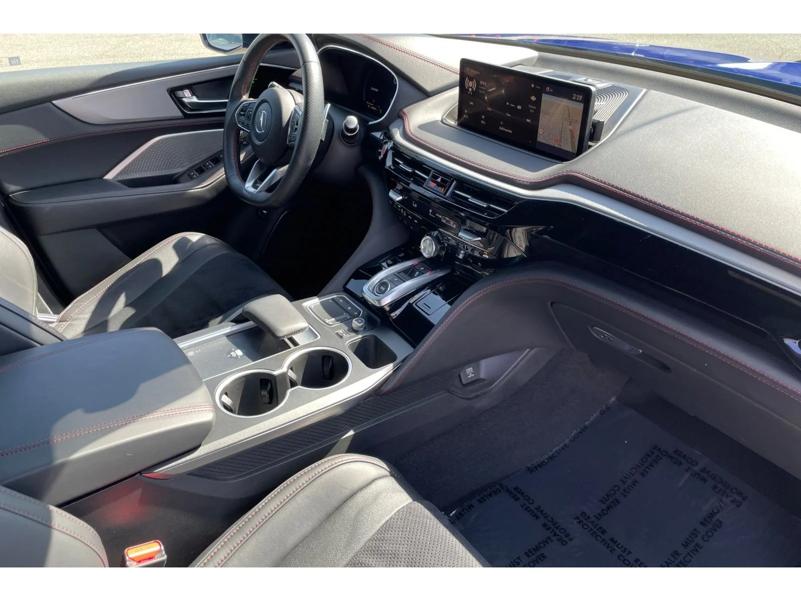 Used 2023 Apex Blue Pearl Acura SH-AWD with A-Spec Package image 19