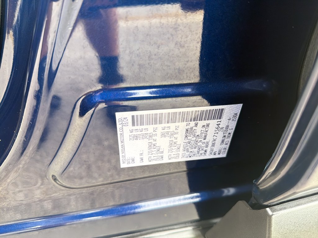 Used 2024 Blue Nissan SV image 23