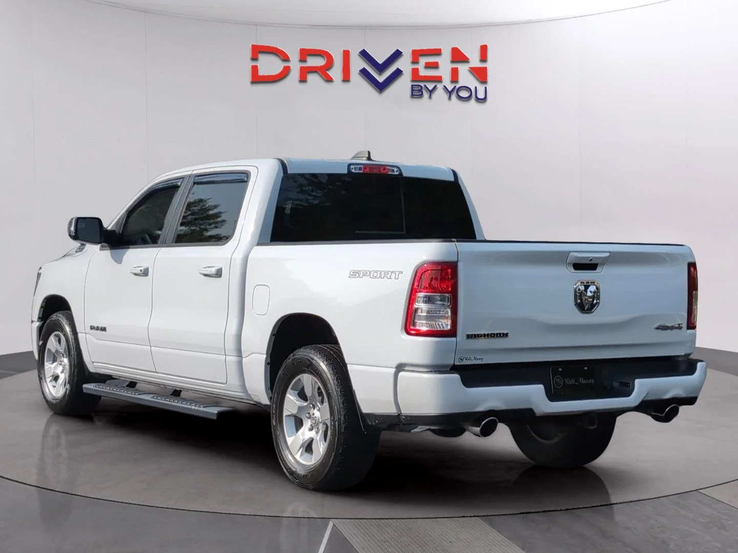 Used 2023 Bright White Clearcoat Ram Big Horn image 3