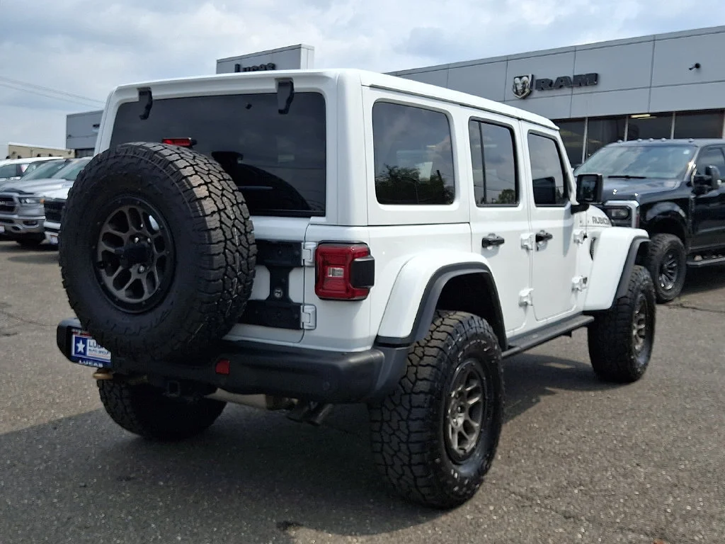 Used 2023 Bright White Clearcoat Jeep Rubicon 392 image 11