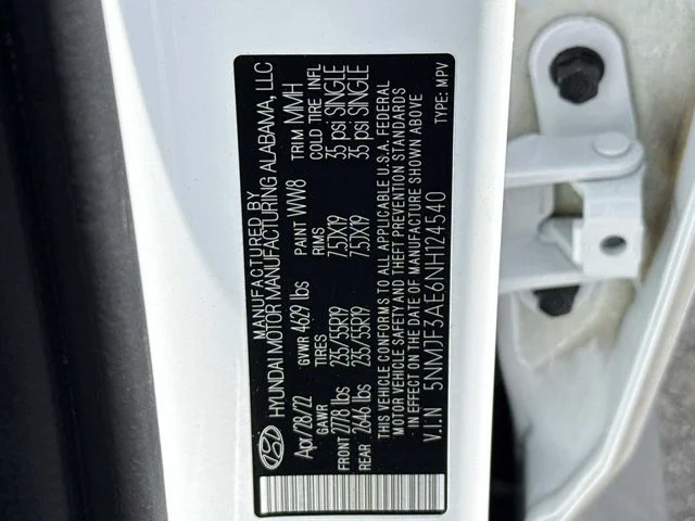 Used 2022 Gray Hyundai SEL image 30