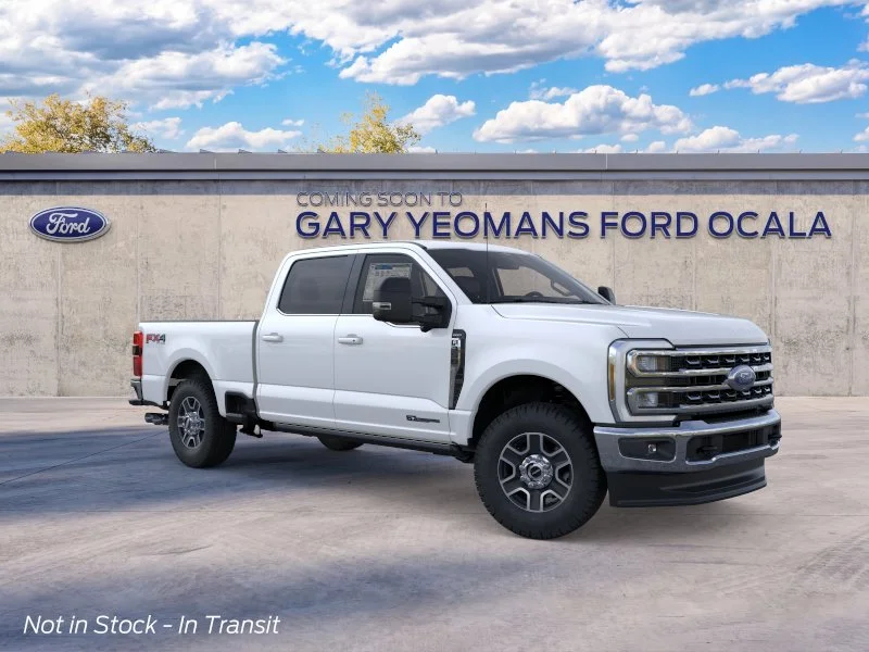New 2026 Star White Metallic Tri-Coat Ford F-350® Lariat® image 7