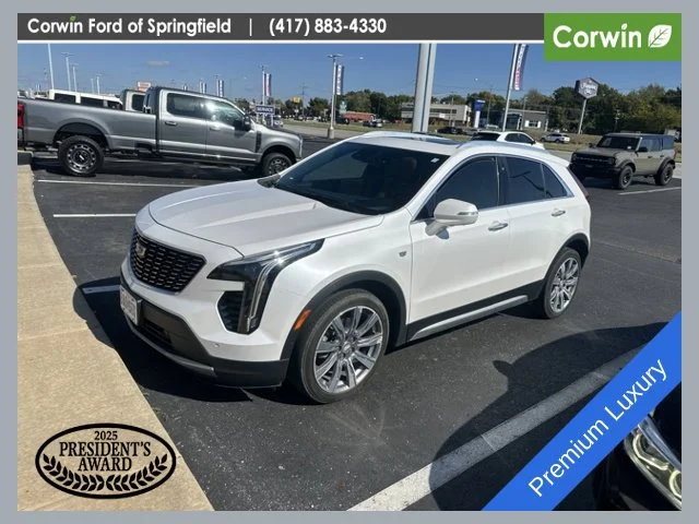 Used 2020 White Cadillac Premium Luxury image 1