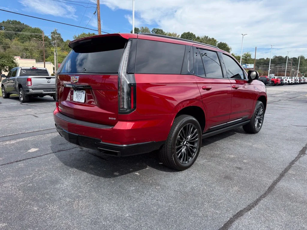 Used 2025 Radiant Red Tintcoat Cadillac Sport Platinum image 7