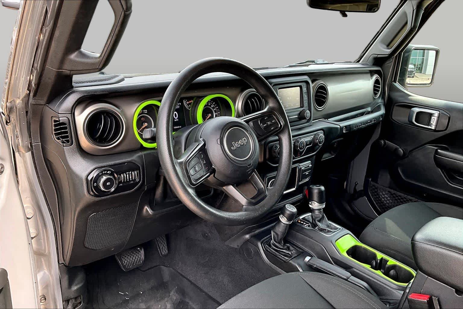Used 2021 Sting-Gray Clearcoat Jeep Unlimited Willys Sport image 15
