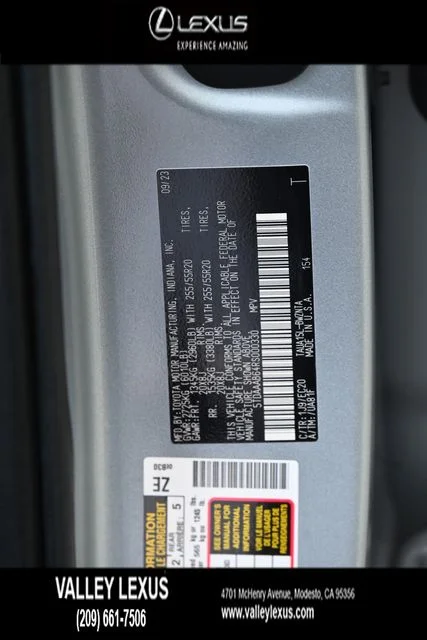 Used 2024 Silver Lexus 350 image 23