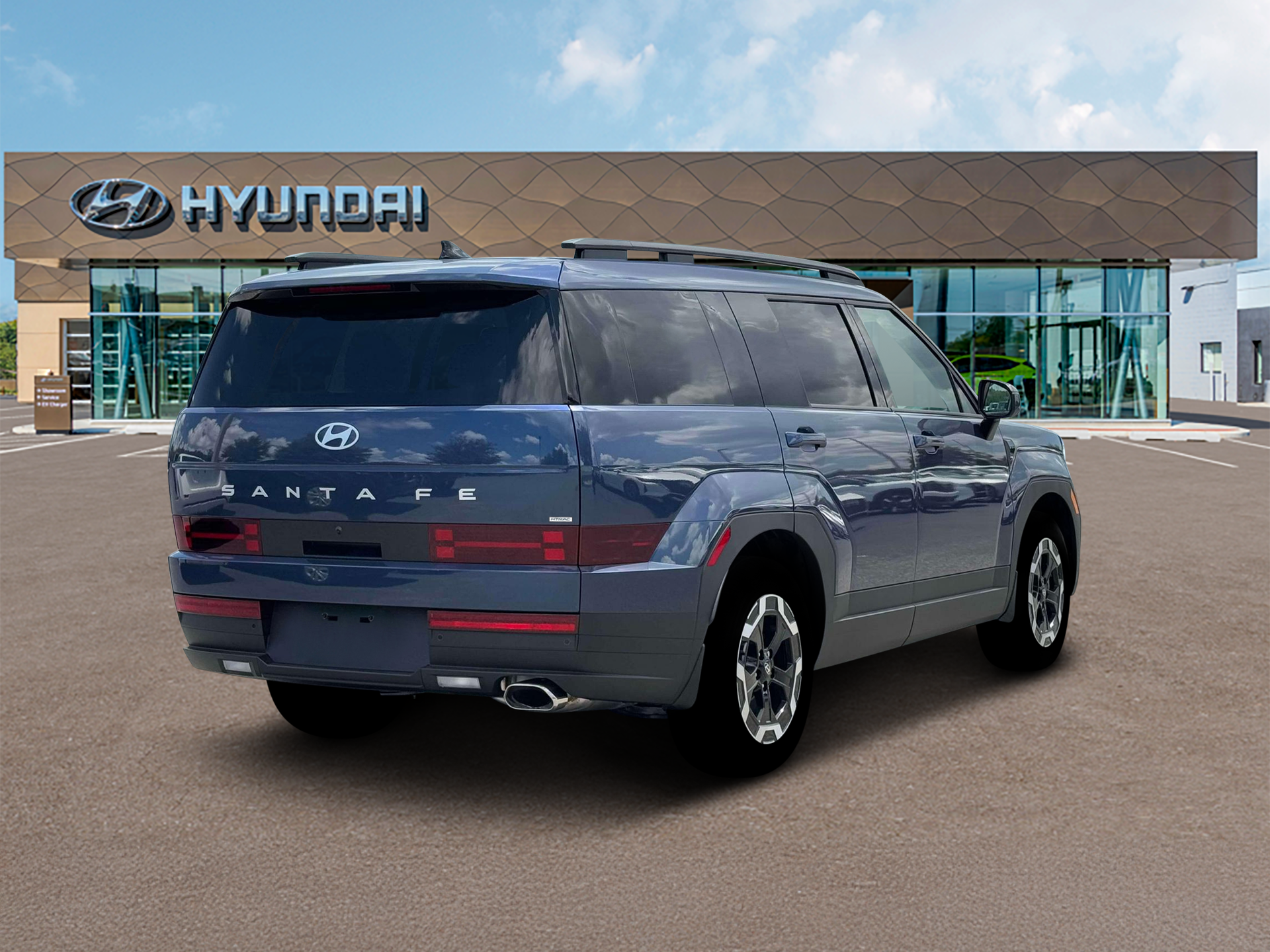 New 2026 Atlantis Blue Hyundai SEL AWD image 7