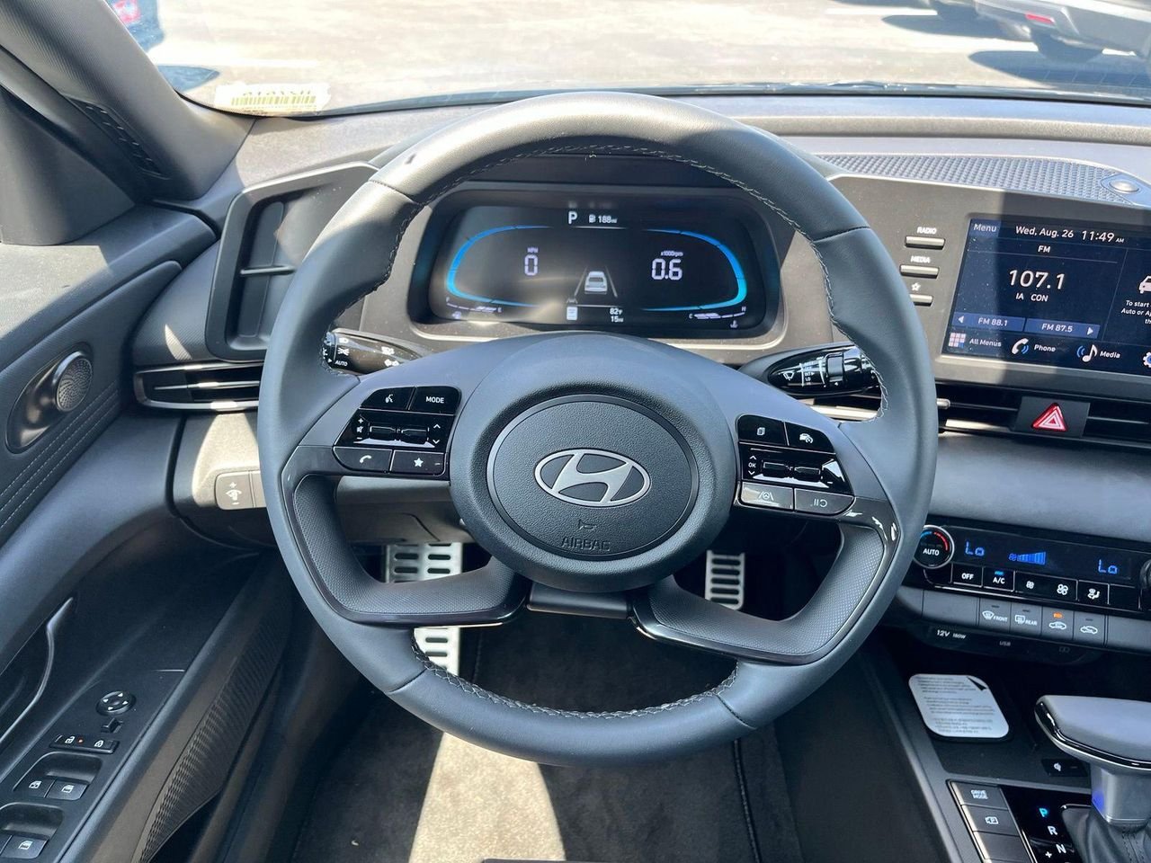 New 2026 Black Hyundai SEL Sport image 8