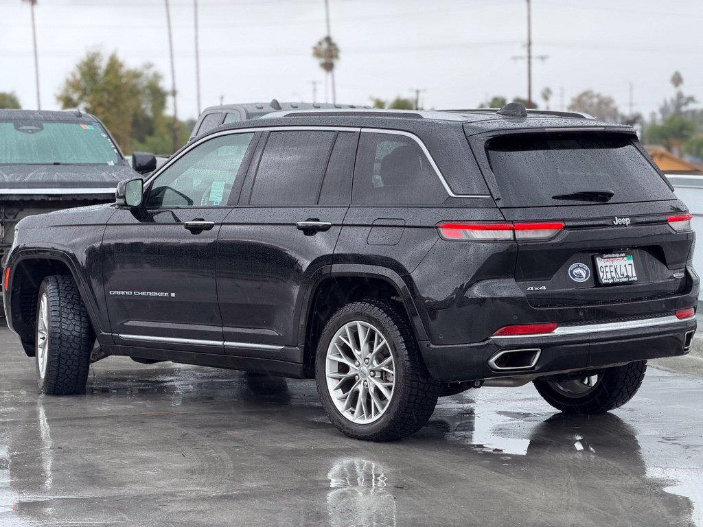 Used 2023 Diamond Black Jeep Summit image 3