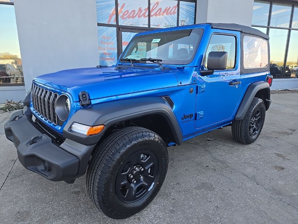 New 2026 Hydro Blue Pearl-Coat Exterior Paint Jeep Sport image 2
