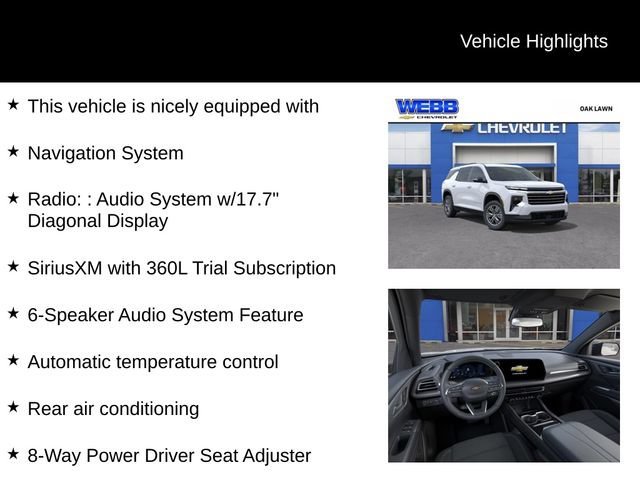 New 2026 Summit White Chevrolet LT image 4