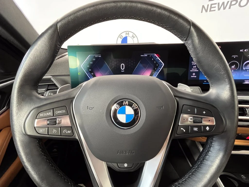 Certified Used 2024 Black Sapphire Metallic BMW 430i xDrive image 20