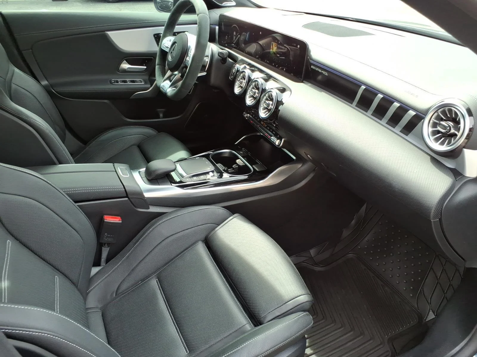 Used 2022 Denim Blue Metallic Mercedes-Benz AMG® CLA 45 image 25