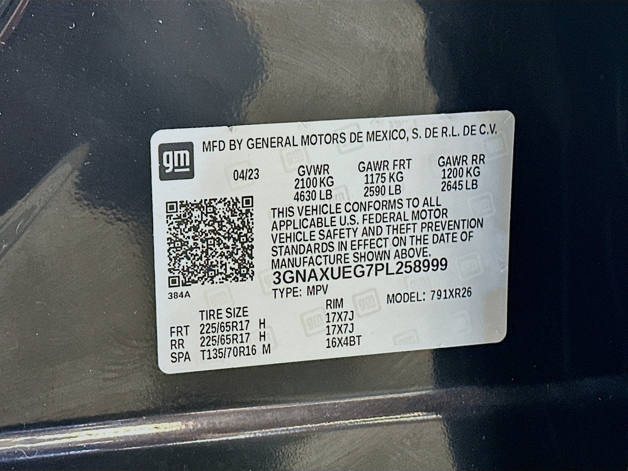 Used 2023 Mosaic Black Metallic Chevrolet LT image 30