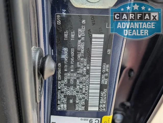 Used 2019 Blue Toyota Limited image 35