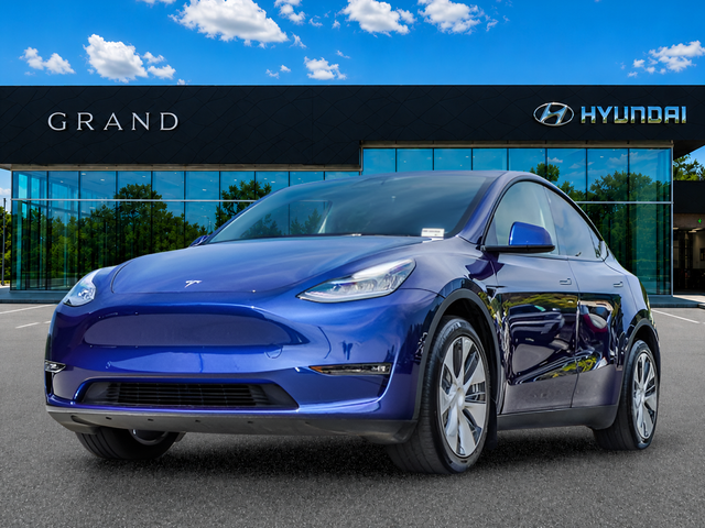Used 2021 Tesla Model Y Long Range with VIN 5YJYGDEE7MF246450 for sale in Canton, GA