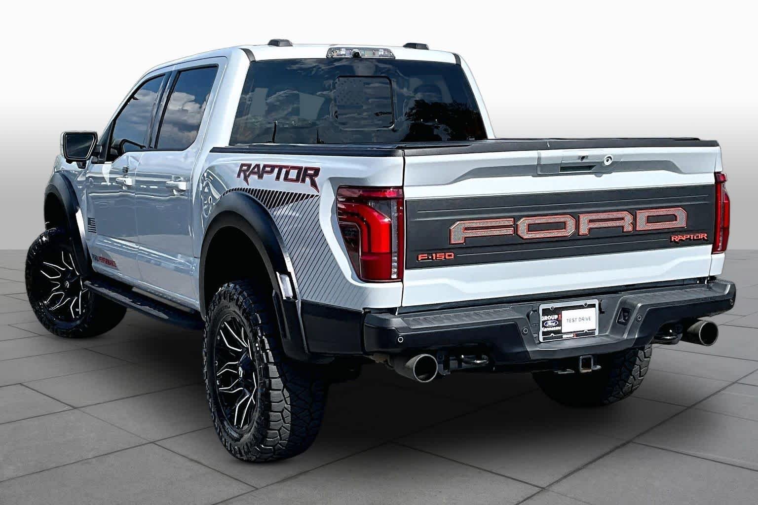 Used 2025 Space White Metallic Ford Raptor image 12