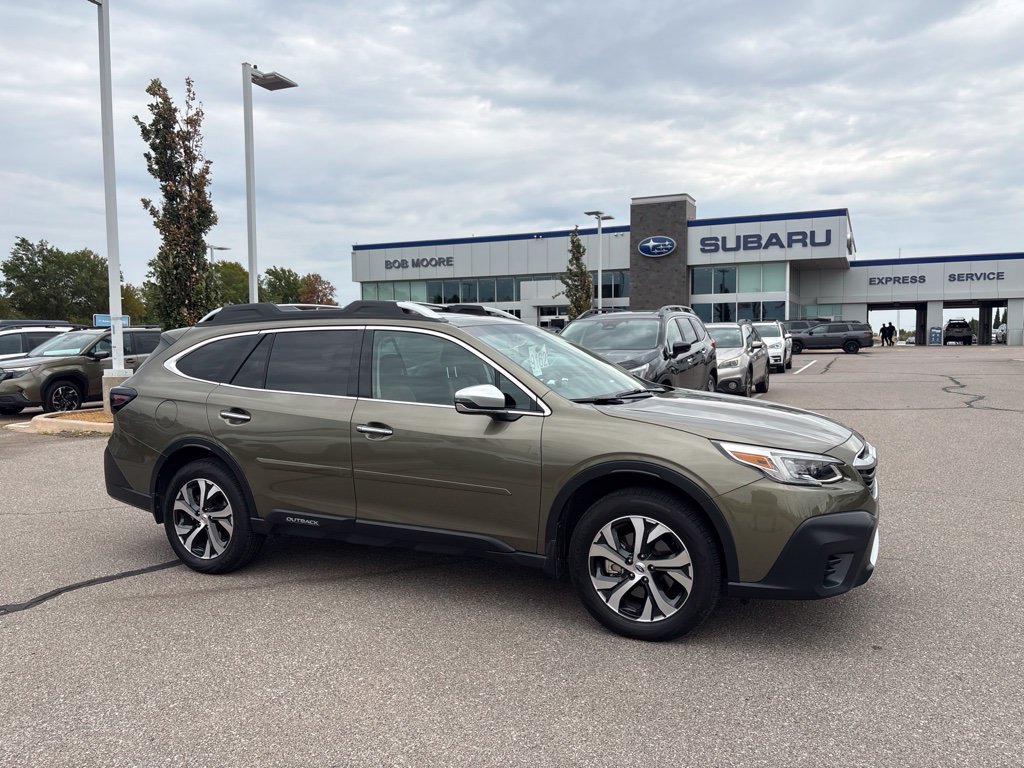 Used 2022 Green Subaru Touring image 1