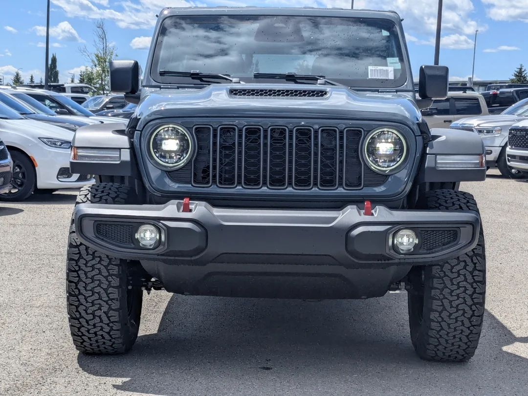 New 2026 Dark blue Jeep Rubicon - - 4x4 - 8-Spd Auto - Nappa Leather Seats - Black Freedom Top - Convenience Grp & More! image 3