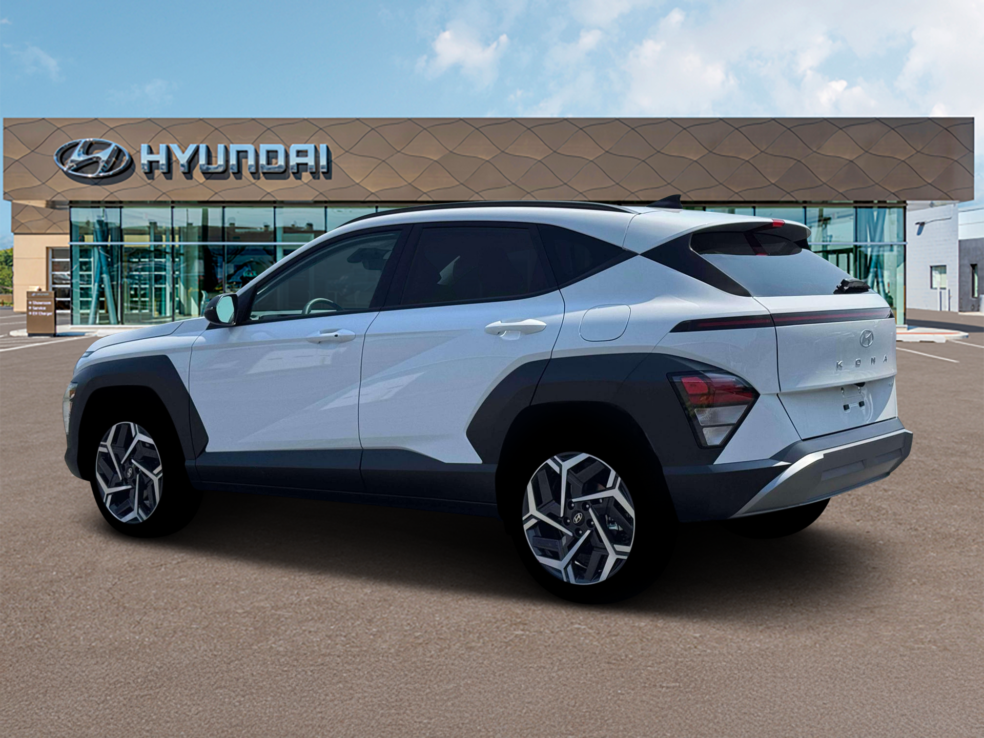 New 2026 Atlas White Hyundai SEL Premium FWD image 4