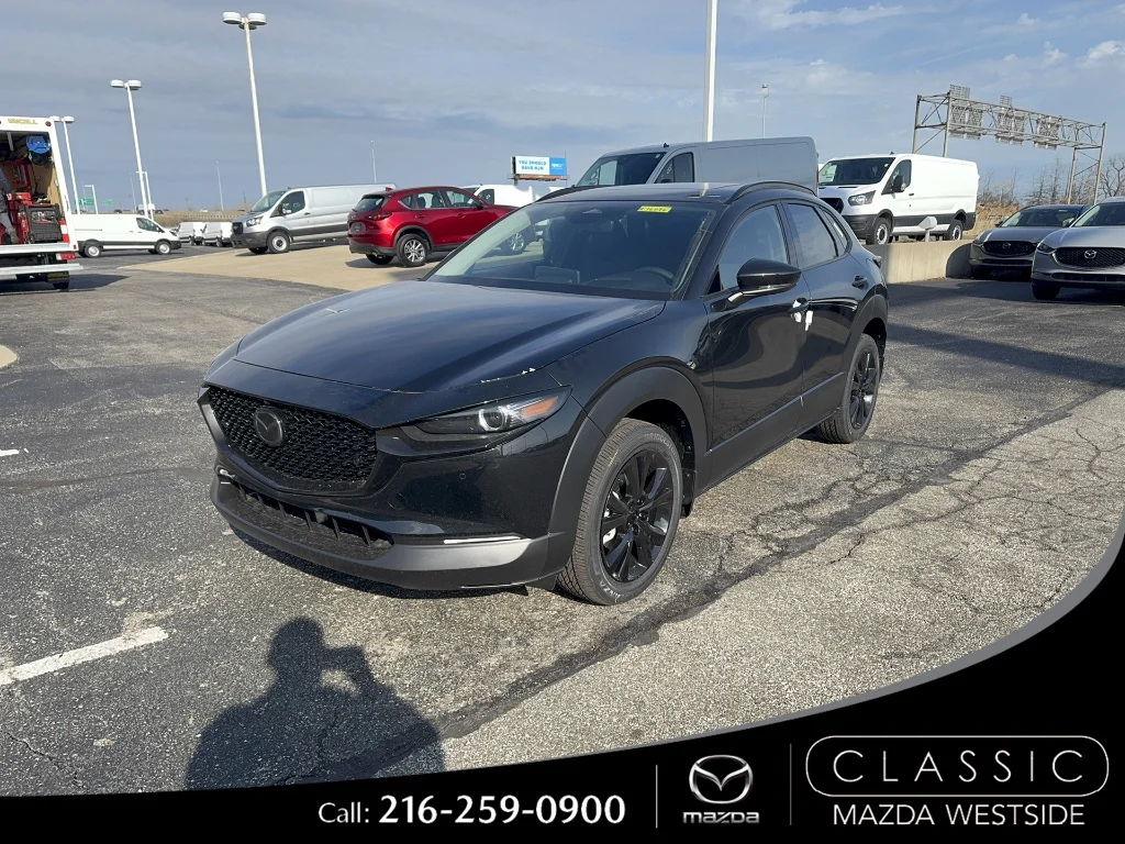 New 2026 Jet Black Mica Mazda 2.5 Turbo Premium Plus AWD image 1