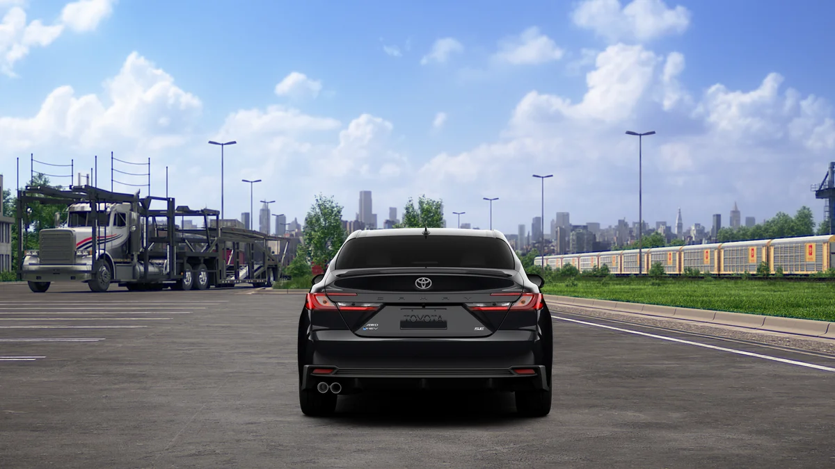New 2026 Midnight Black Metallic Toyota SE image 8