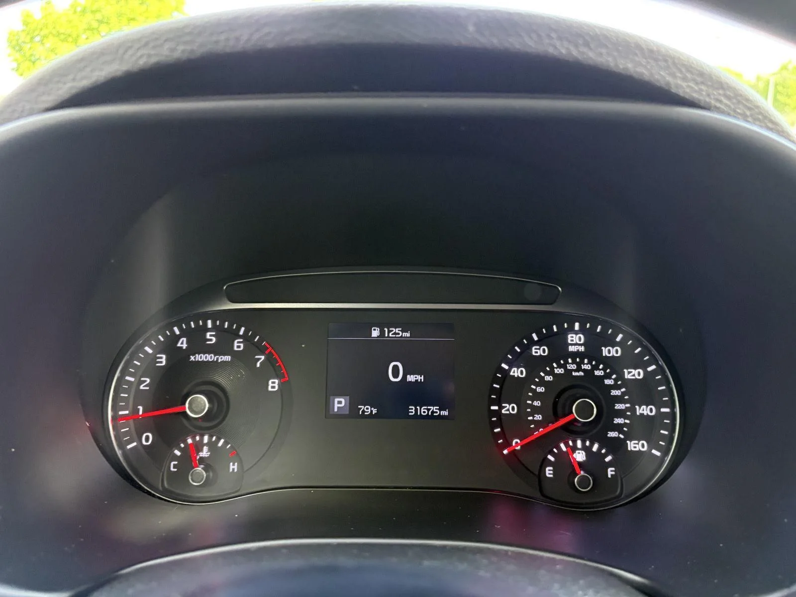 Used 2022 Inferno Red Kia LX image 11