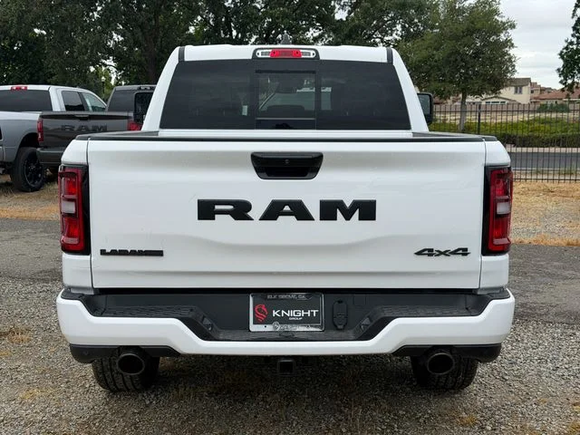 New 2026 Bright White Clear-Coat Exterior Paint RAM Laramie image 10