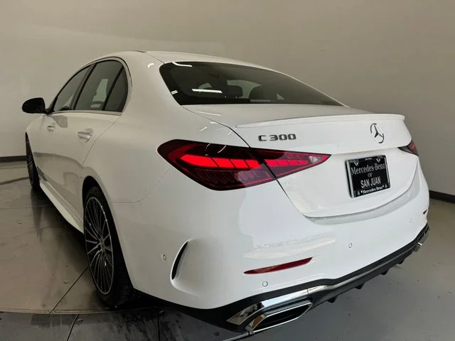 New 2026 Polar White Mercedes-Benz C 300 image 9