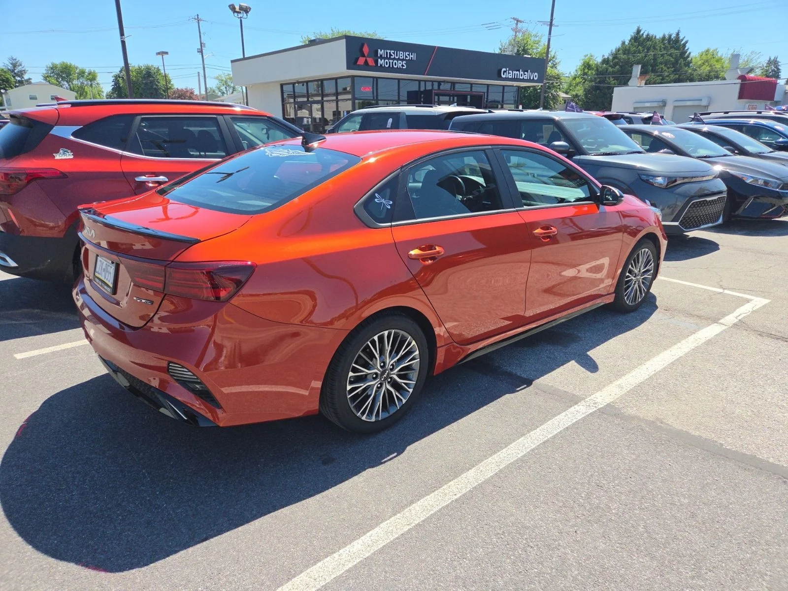 Certified Used 2023 Red Kia GT-Line image 9