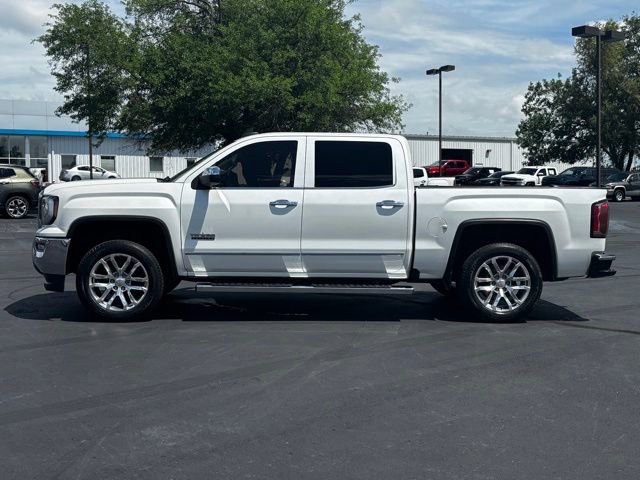 Used 2018 WHITE FROST TRICOAT GMC SLT image 4