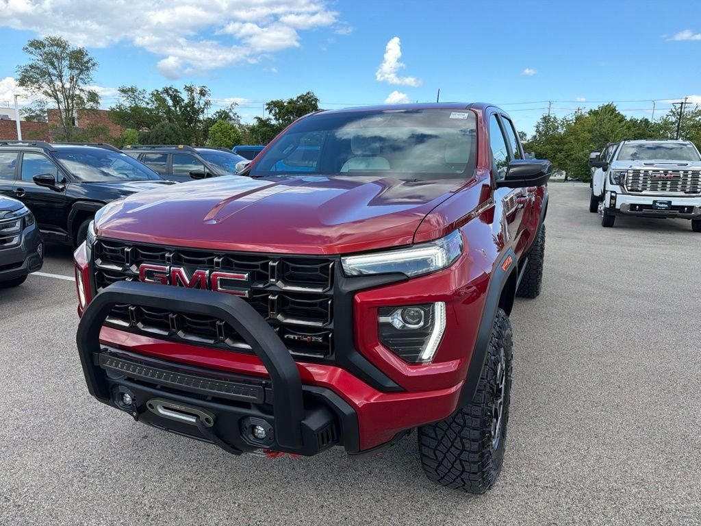 Used 2023 Red GMC AT4X image 2
